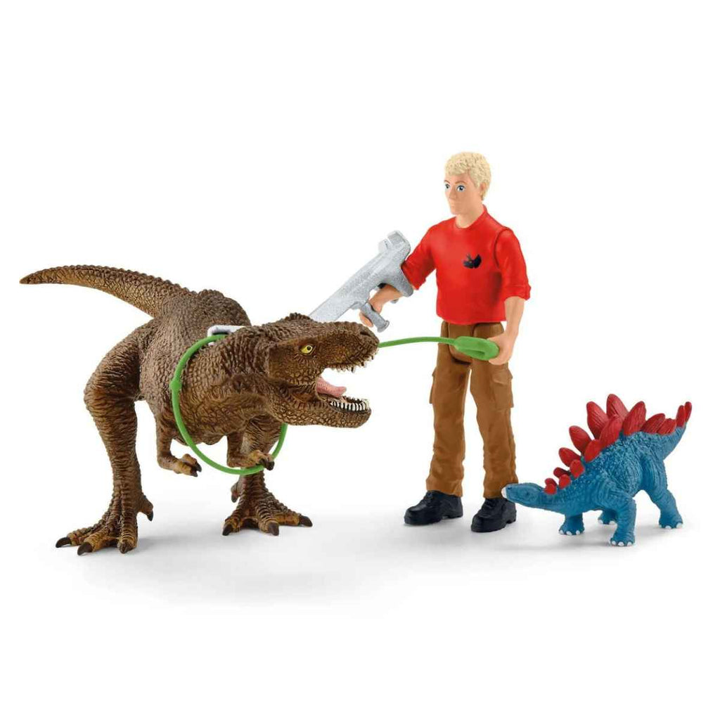 Schleich | Tyrannosaurus Rex Attack Box Set | ChocoLoons