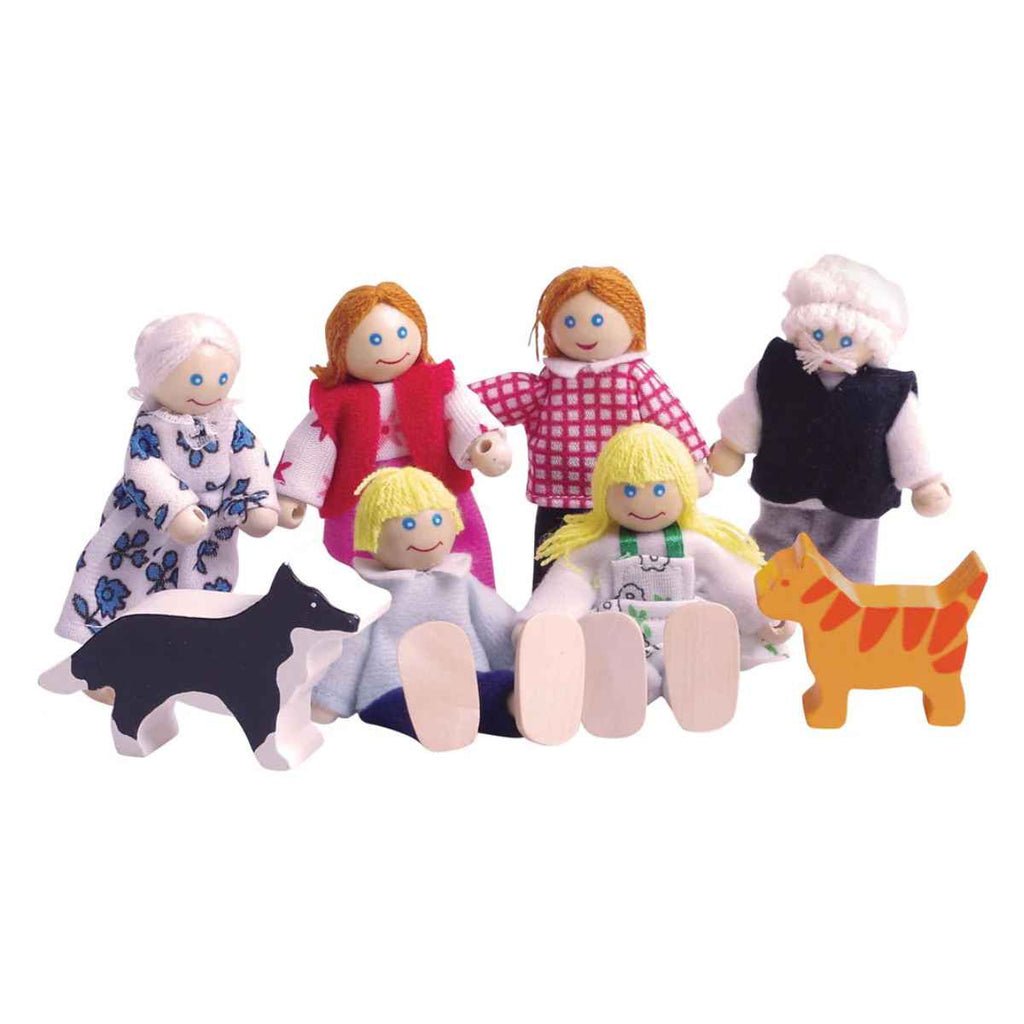 Bigjigs | Doll Family | ChocoLoons