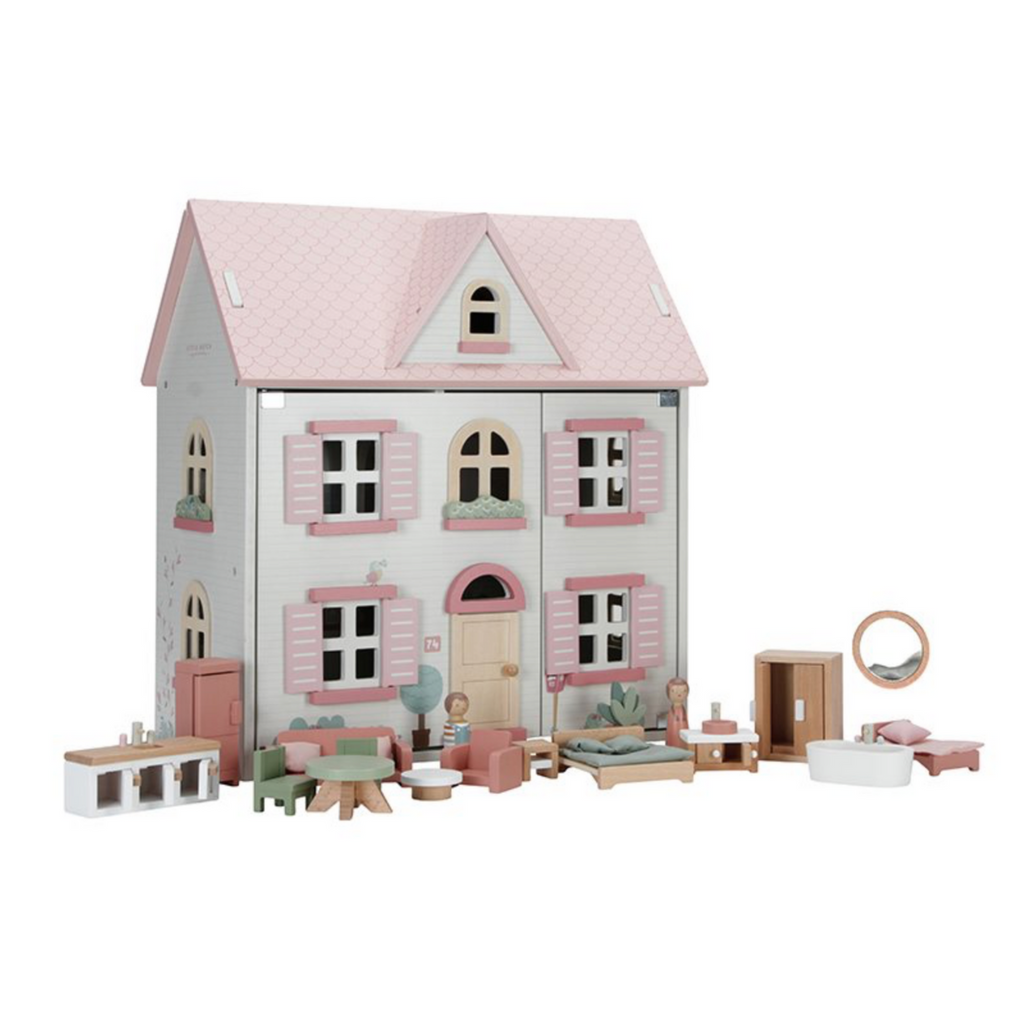 Little Dutch | Wooden Dollhouse | Closed | ChocoLoons