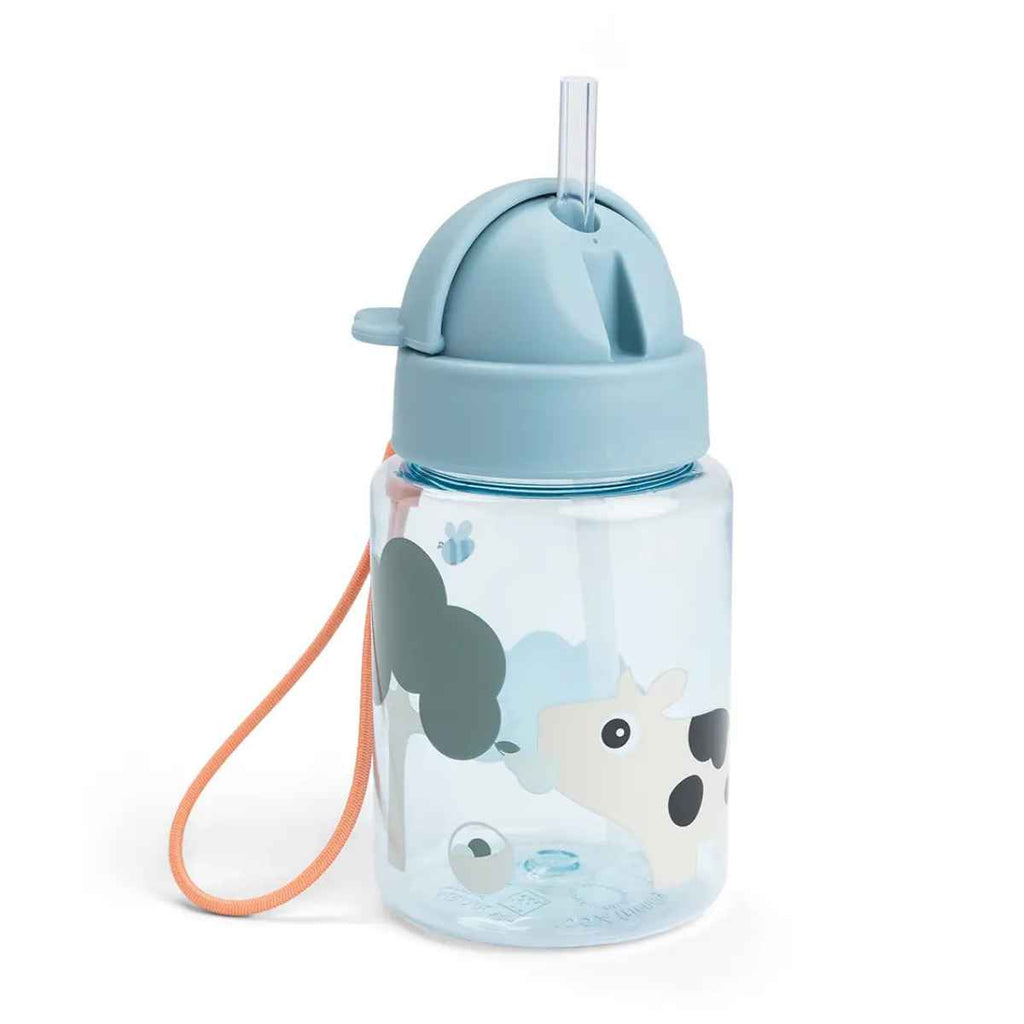 Done by Deer | Straw Bottle | Tiny Farm | Blue | Open | ChocoLoons
