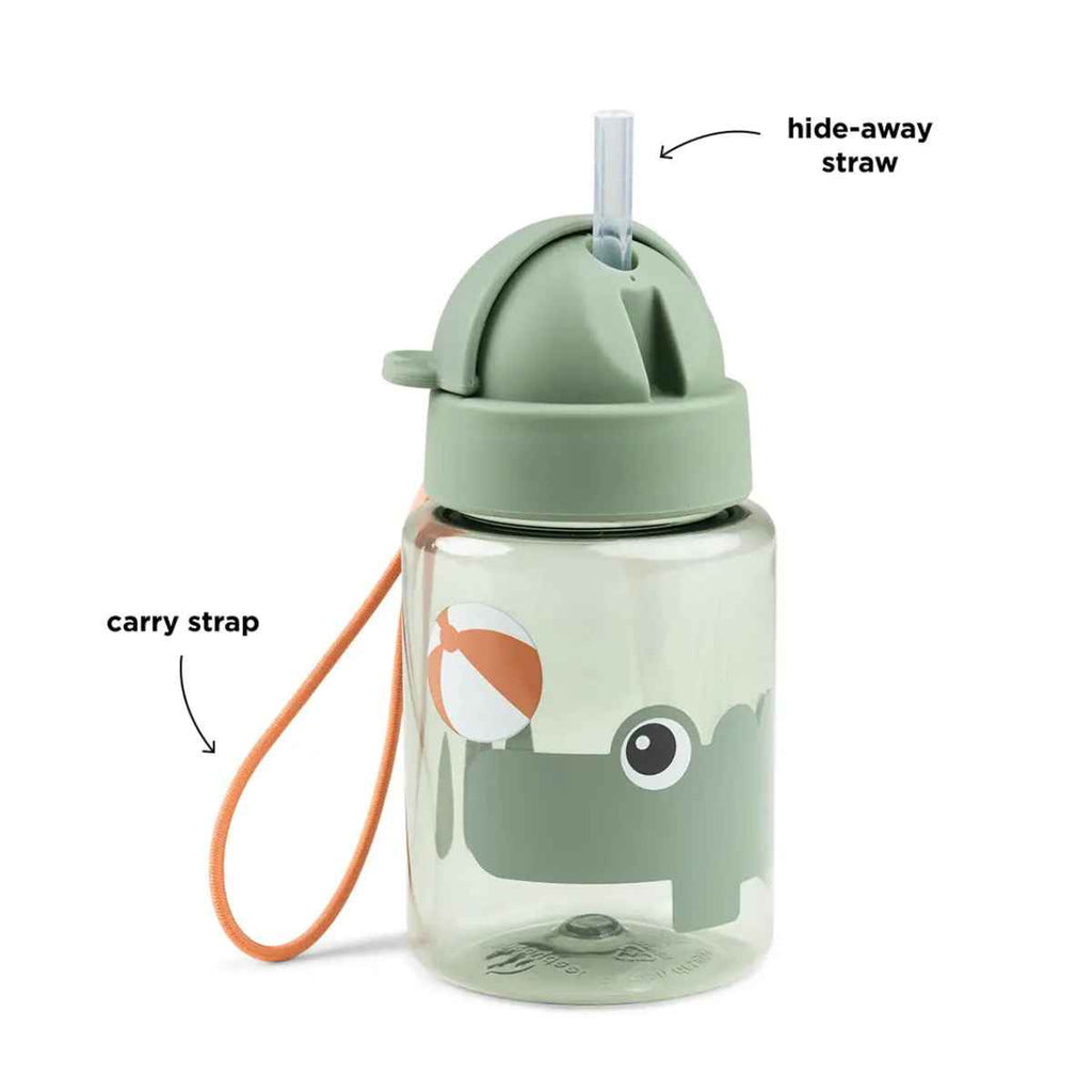 Done by Deer | Straw Bottle | Playground | Green | Features | ChocoLoons