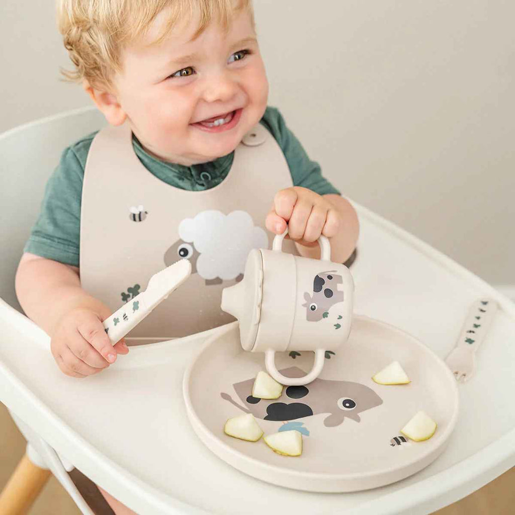 Done by Deer | Child With Foodie Spout Cup | ChocoLoons