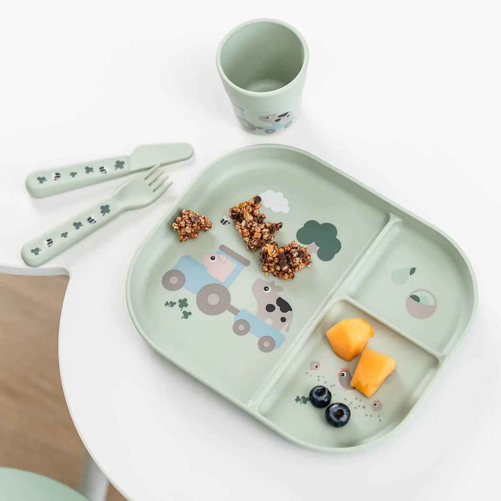 Done by Deer | Foodie Dinner Set w/Suction | ChocoLoons