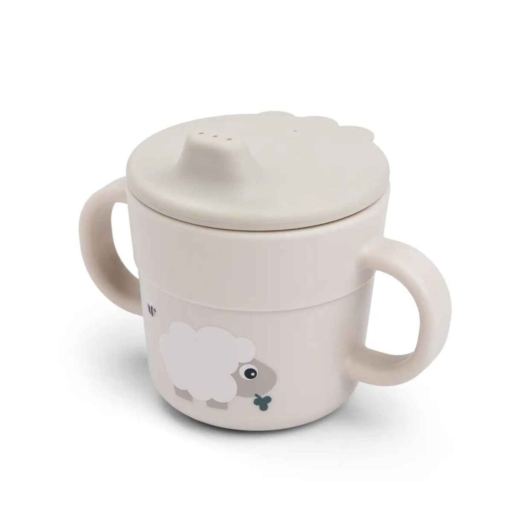 Done by Deer | Foodie Spout Cup | Tiny Farm | Sand | ChocoLoons