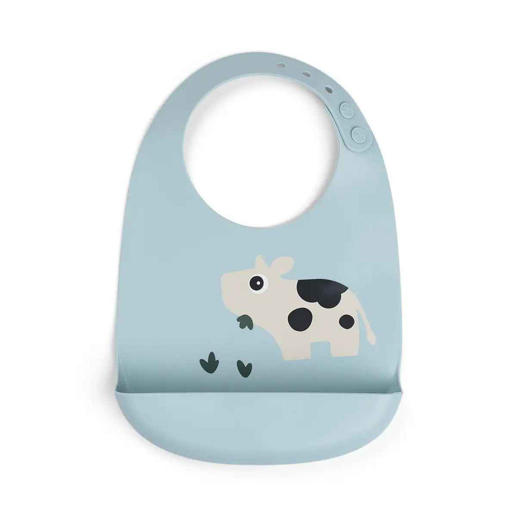 Done by Deer | Silicone Bib | Dotti | Blue | ChocoLoons