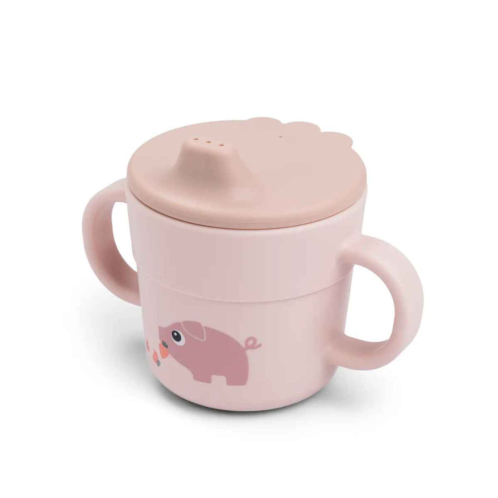 Done by Deer | Foodie Spout Cup | Tiny Farm | Powder | ChocoLoons