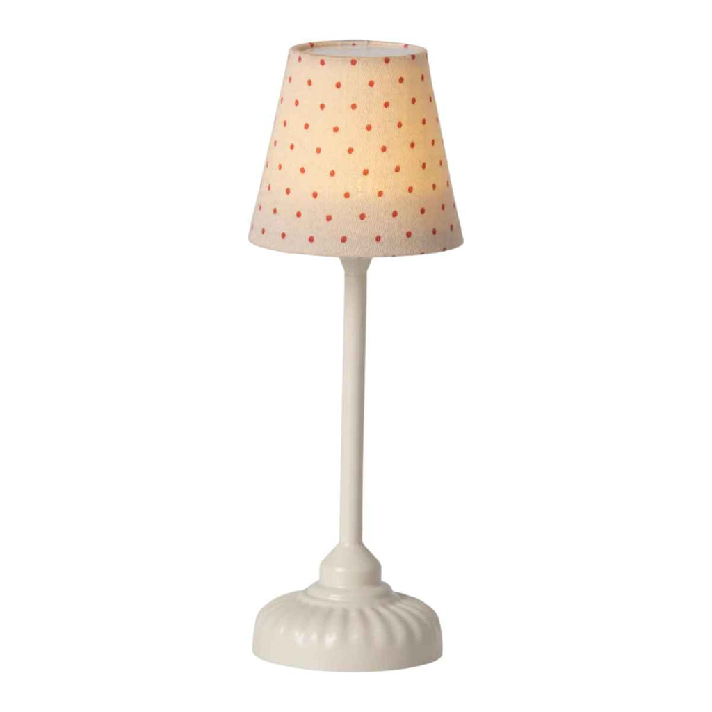 Maileg | Sand Vintage Floor Lamp | Lit Up | ChocoLoons