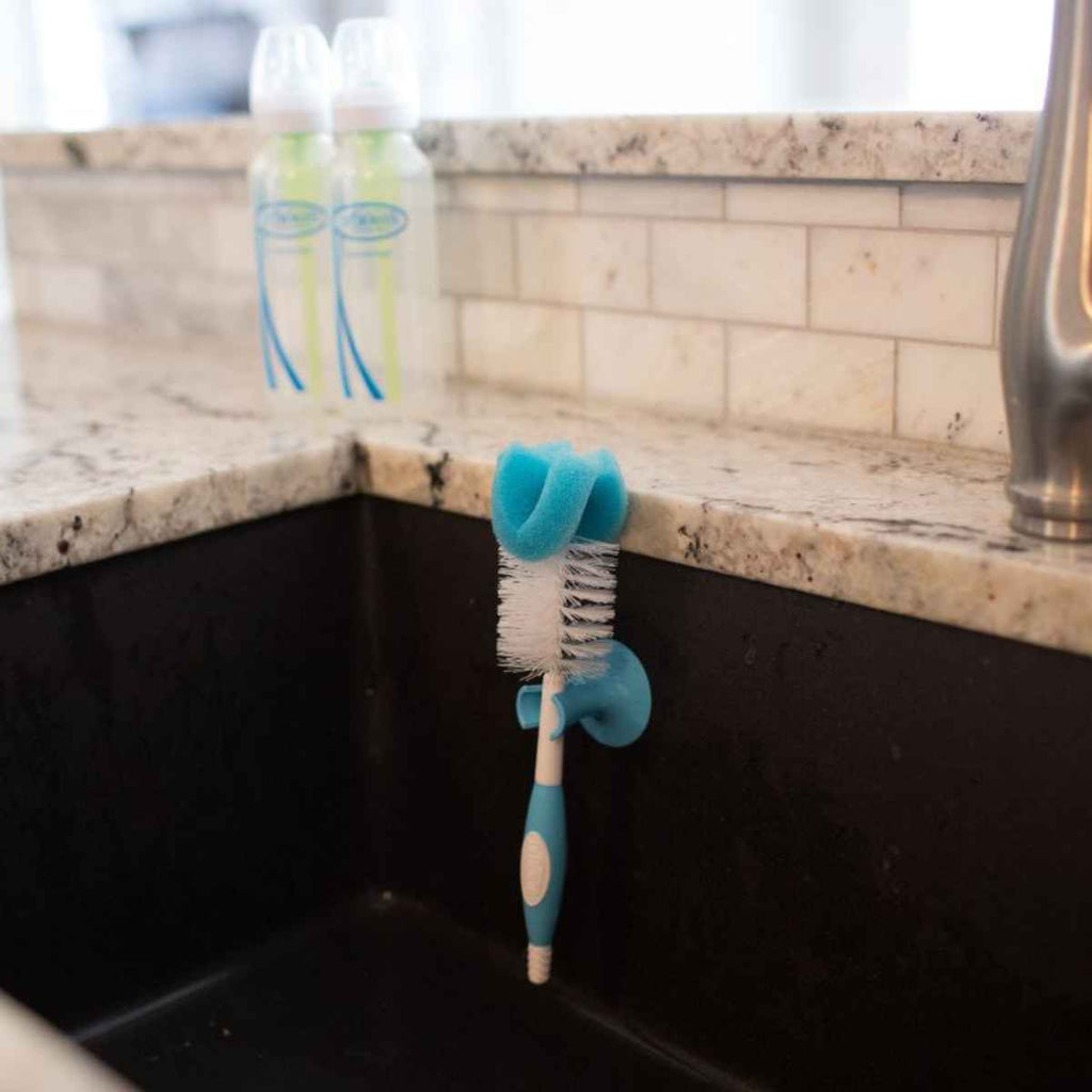 Dr. Brown's | Brush Attached To Sink | ChocoLoons