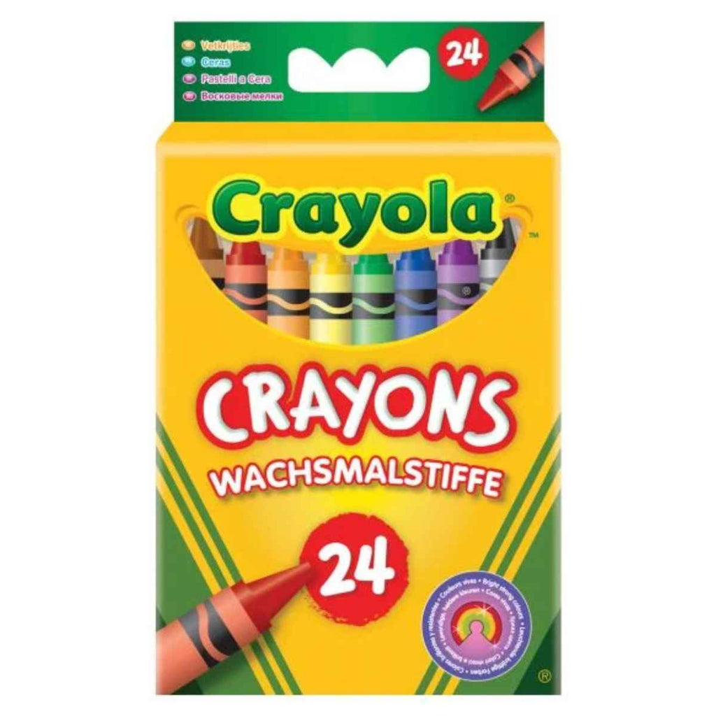 Crayola | Assorted Eco Crayons | 24 Pack | ChocoLoons