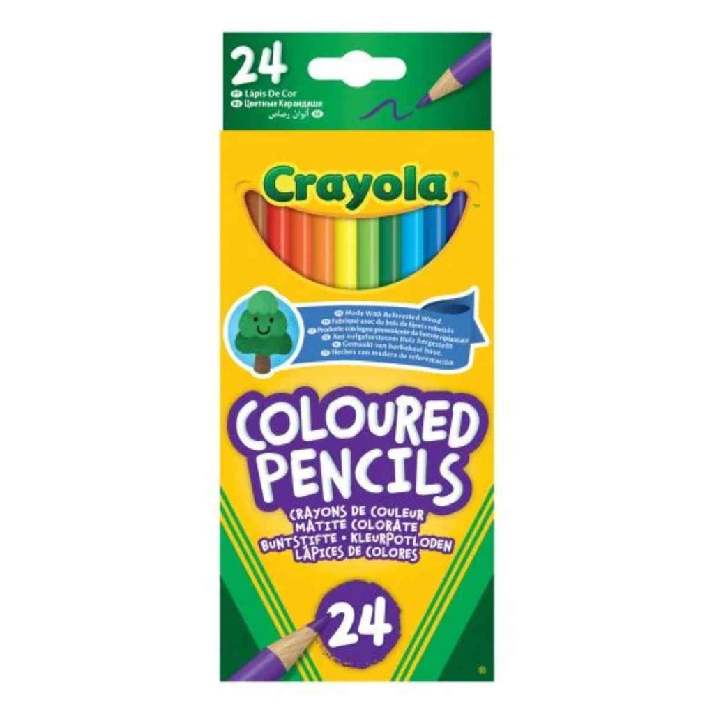 Crayola | Eco Coloured Pencils 24pc | ChocoLoons