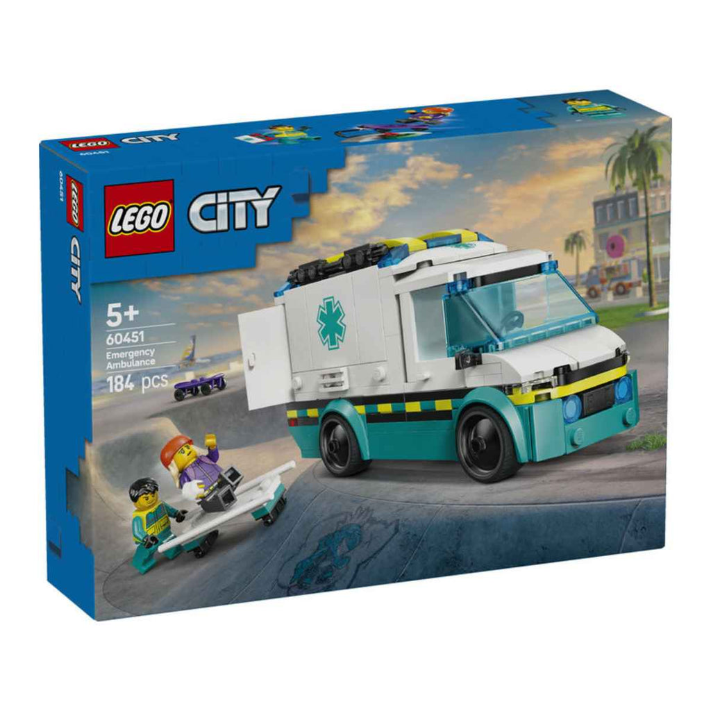 LEGO | City | Emergency Ambulance | ChocoLoons 