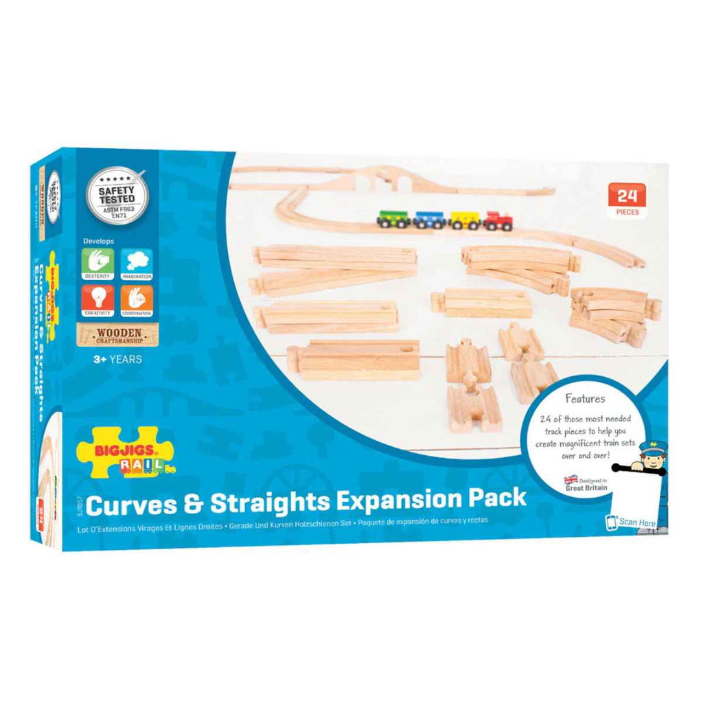 BigJigs | Curves and Straights Expansion Pack | ChocoLoons