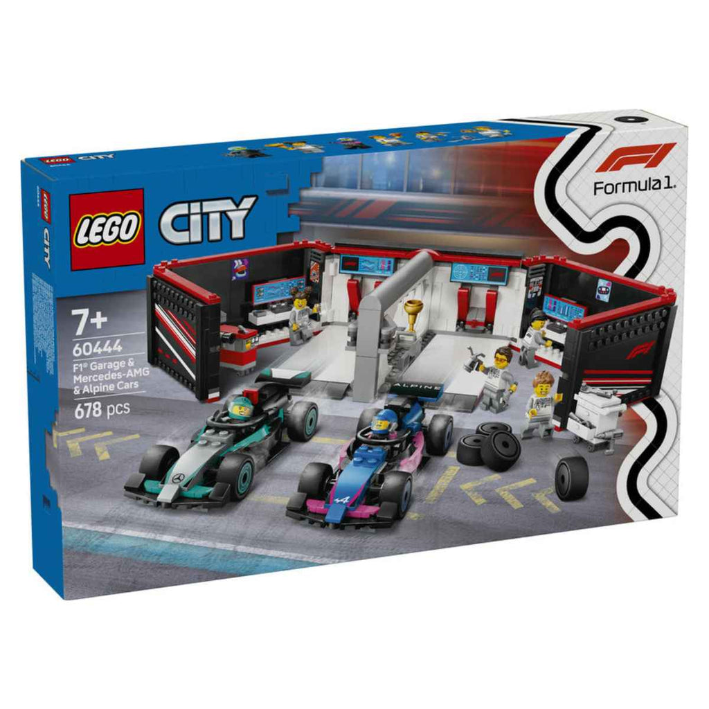 LEGO | City | F1® Garage & Mercedes-AMG & Alpine Cars | ChocoLoons