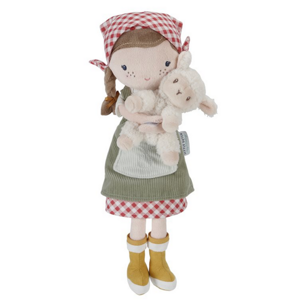 Little Dutch | Farmer Rosa With Sheep | Soft Doll | ChocoLoons