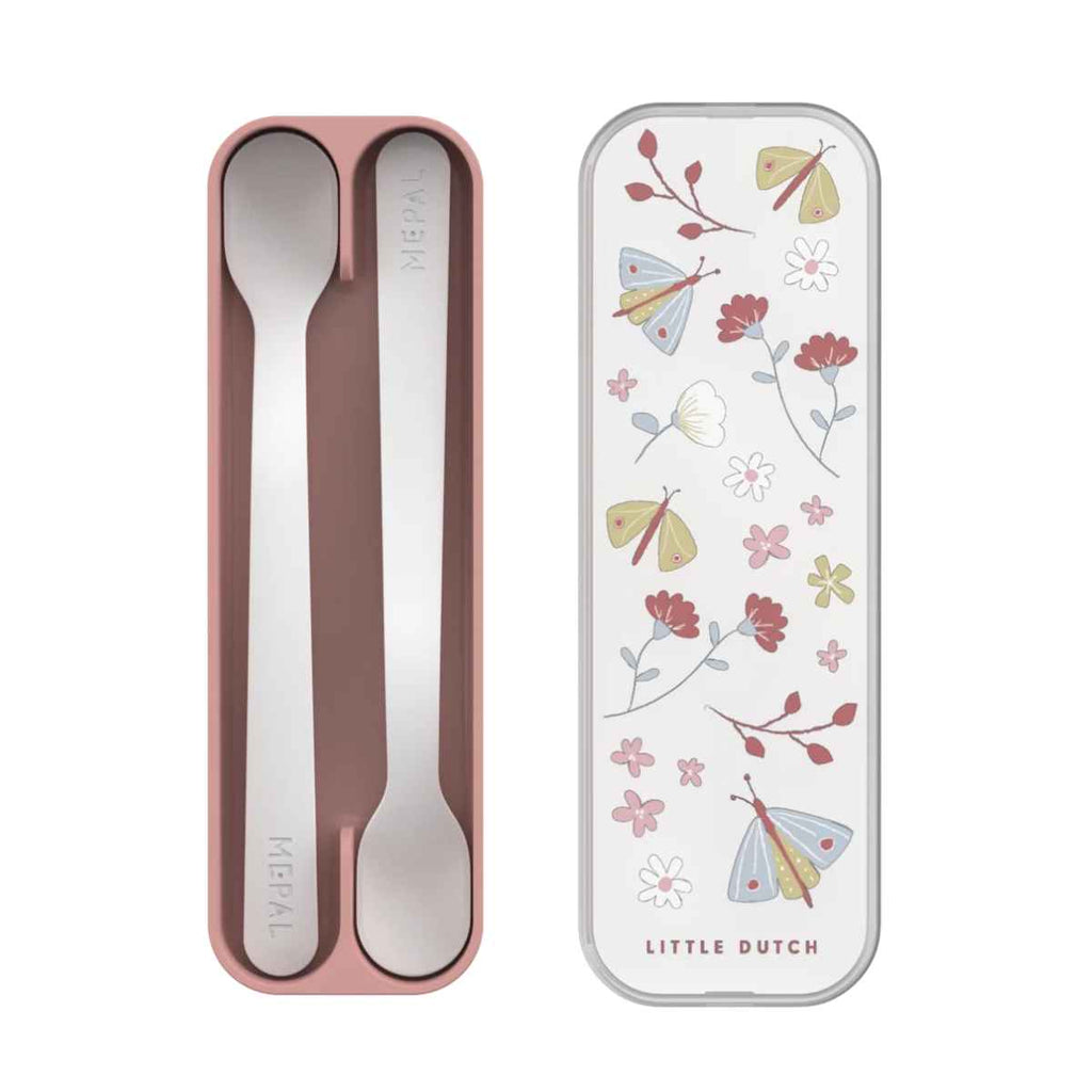 Little Dutch | Flowers & Butterflies | Feeding Spoon Set | ChocoLoons