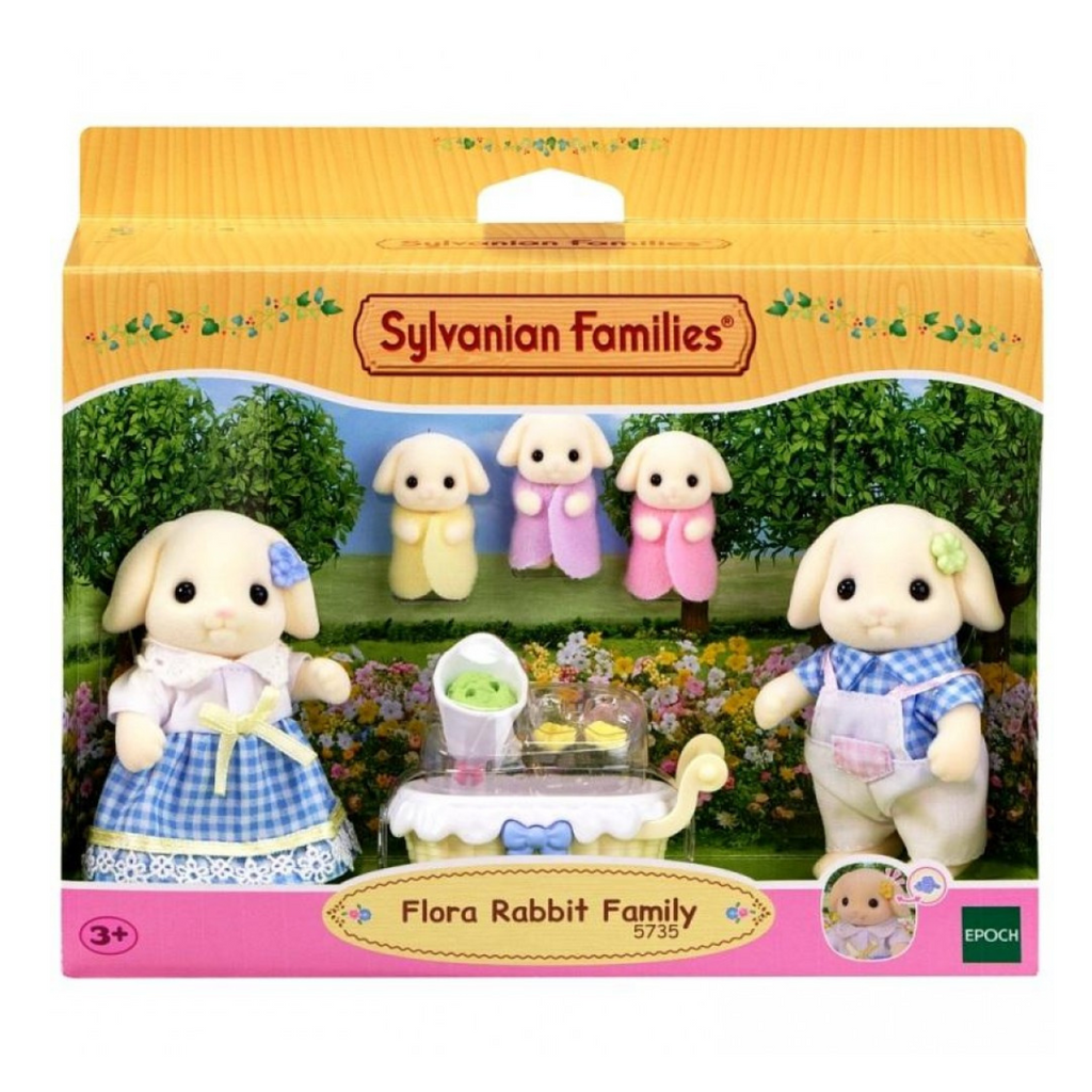 Sylvanian Families | Flora Rabbit Family | ChocoLoons