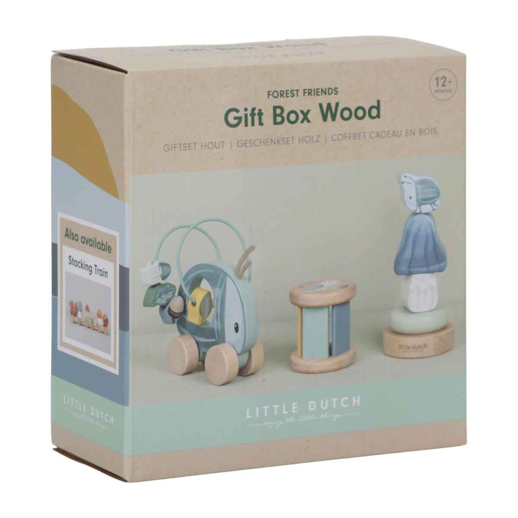 Little Dutch | Wooden Giftbox | Forest Friends | In Box | ChocoLoons