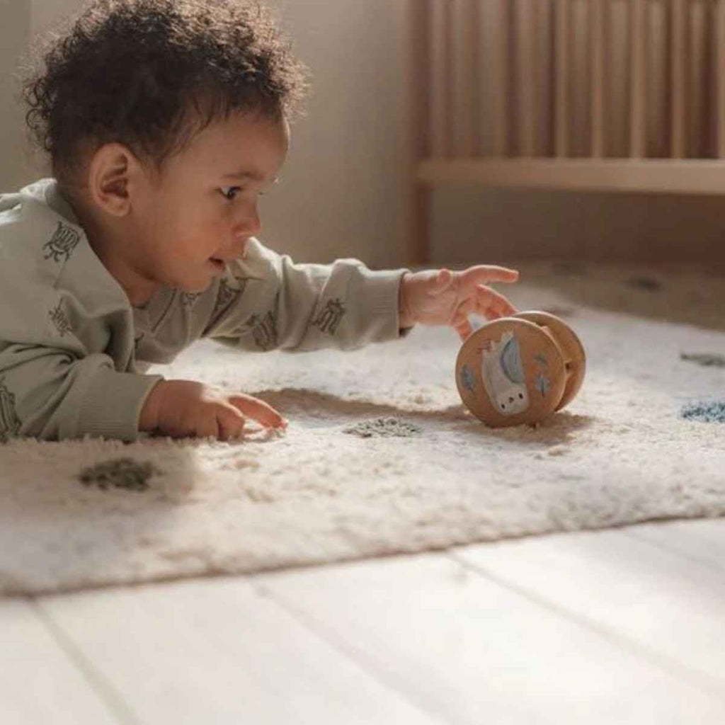 Little Dutch | Boy Playing With Wooden Toy | Forest Friends | ChocoLoons