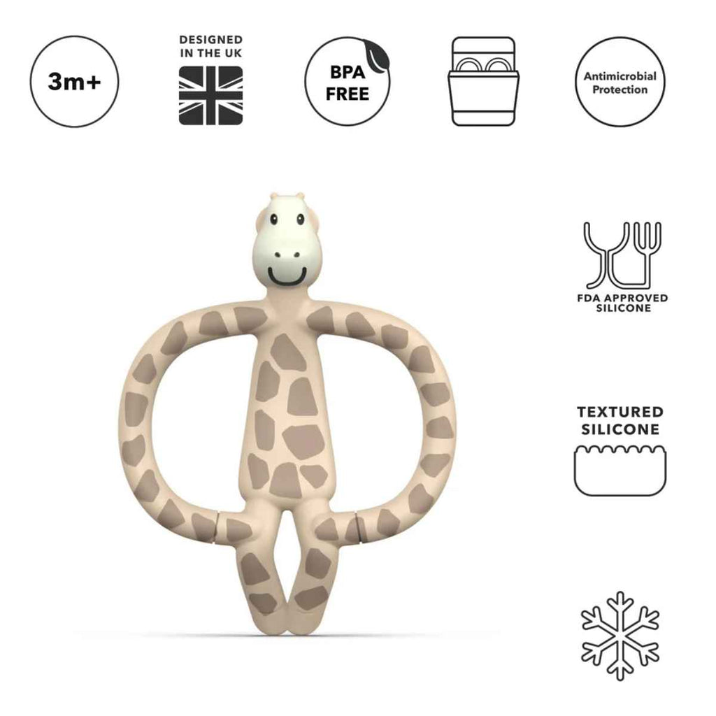 Matchstick Monkey | Gigi Giraffe Baby Teether | Information | ChocoLoons