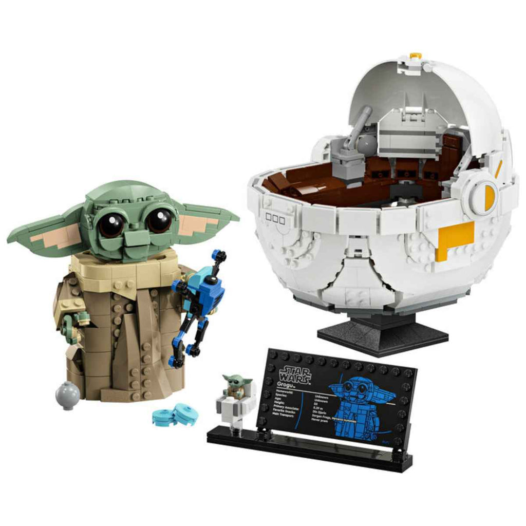 LEGO | Star Wars | Grogu™ with Hover Pram | Separate Pieces | ChocoLoons