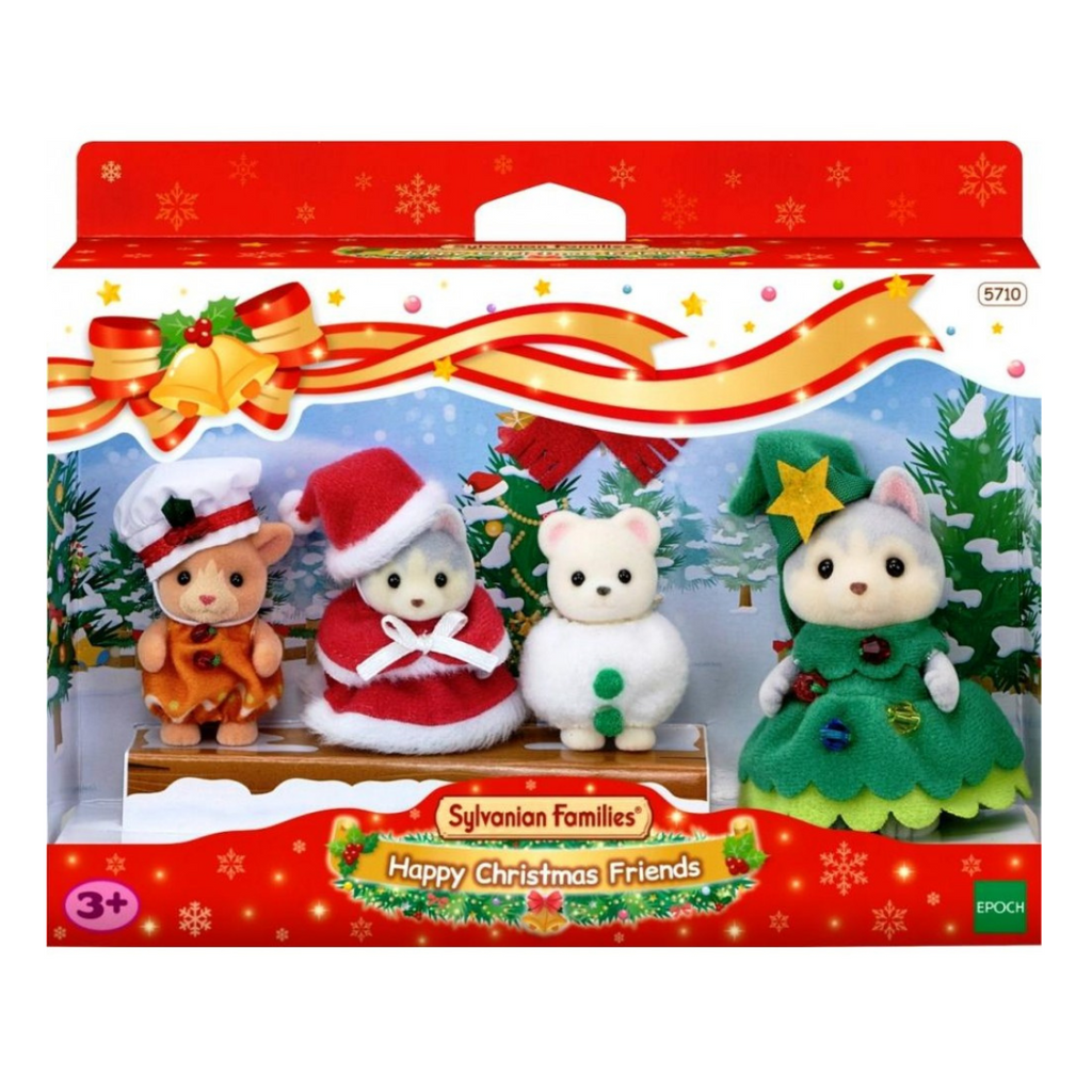 Sylvanian Families | Happy Christmas Friends Set | ChocoLoons