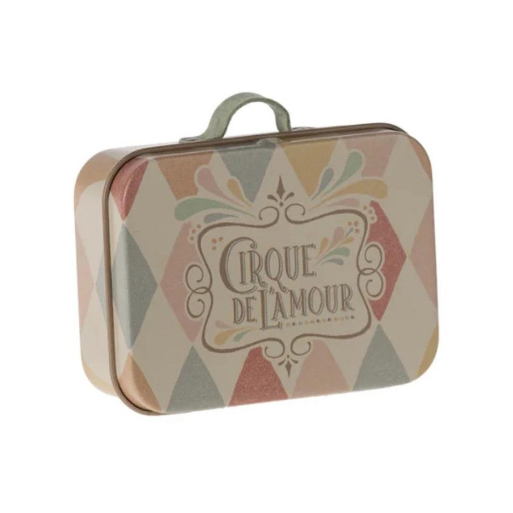 Maileg | Small Suitcase | Harlequin | Metal Suitcase | Design | ChocoLoons
