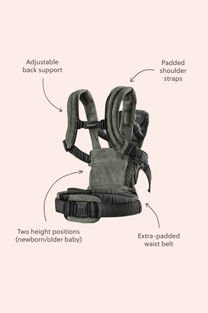 BabyBjörn | Baby Carrier Harmony | Light Grey | Info Sheet | ChocoLoons