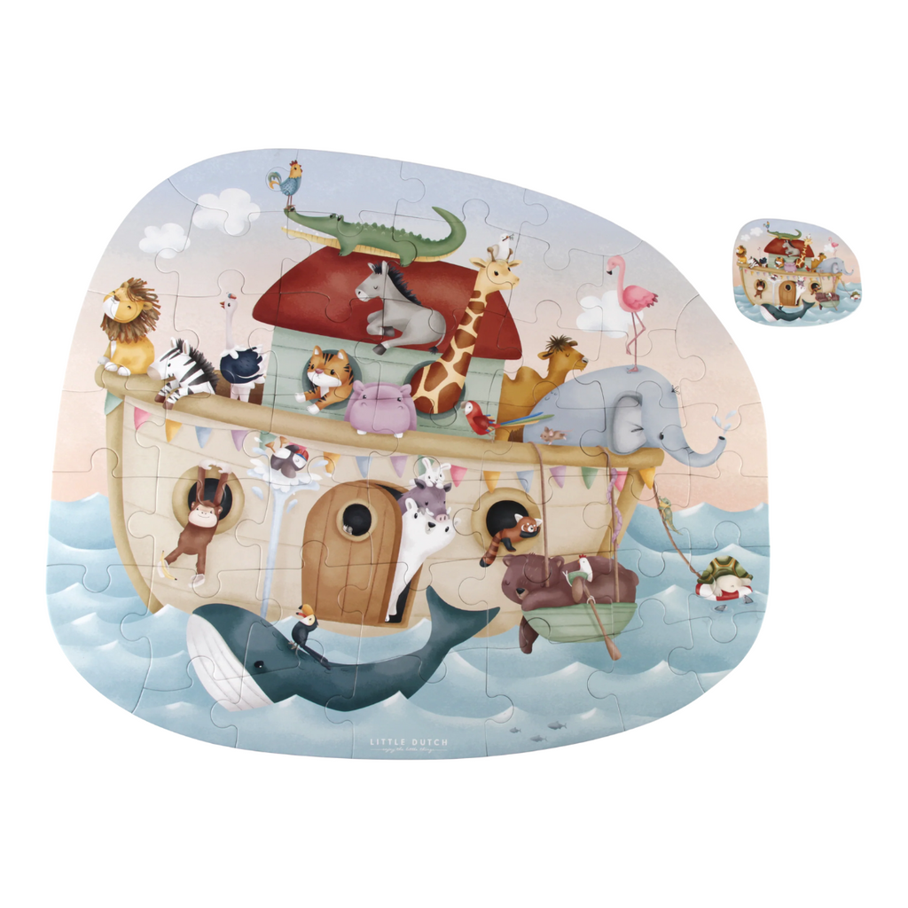 Little Dutch | Noah's Ark Floor Puzzle | ChocoLoons