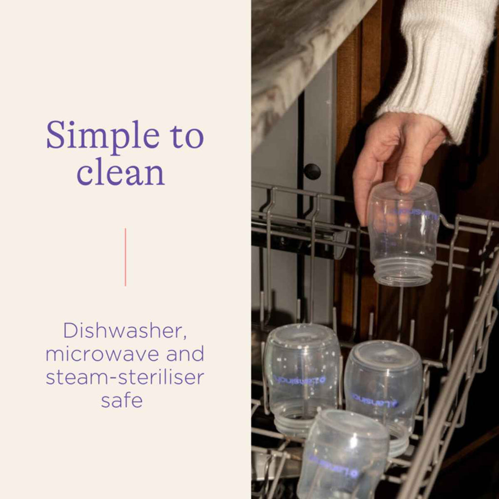 Lansinoh | Feeding Bottles 240ml | Easy To Clean | ChocoLoons