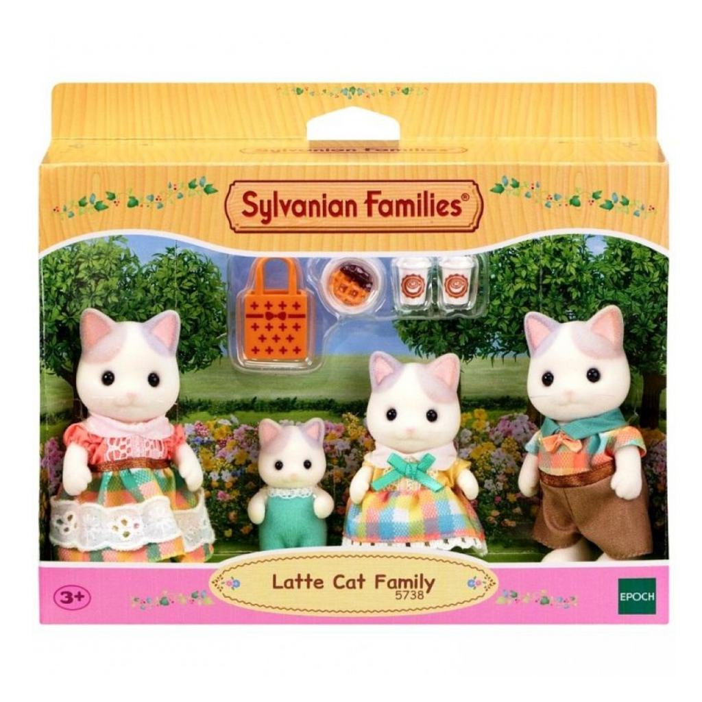 Sylvanian Families | Latte Cat Family | ChocoLoons