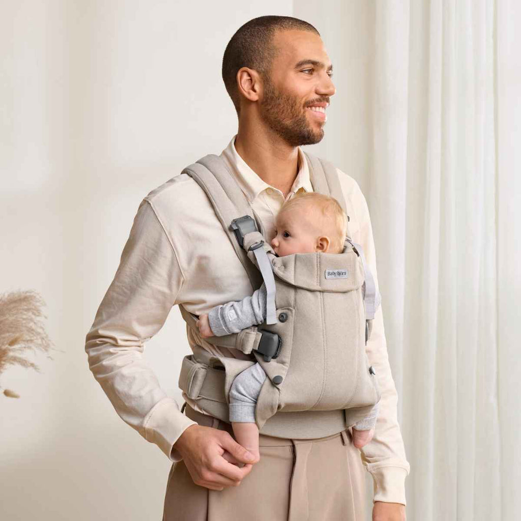 BabyBjörn | Baby Carrier Harmony | Light Beige | Woven Mélange | ChocoLoons