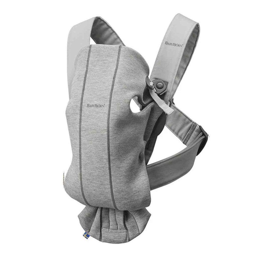 BabyBjörn | Baby Carrier Mini | Light Grey | 3D Jersey | ChocoLoons