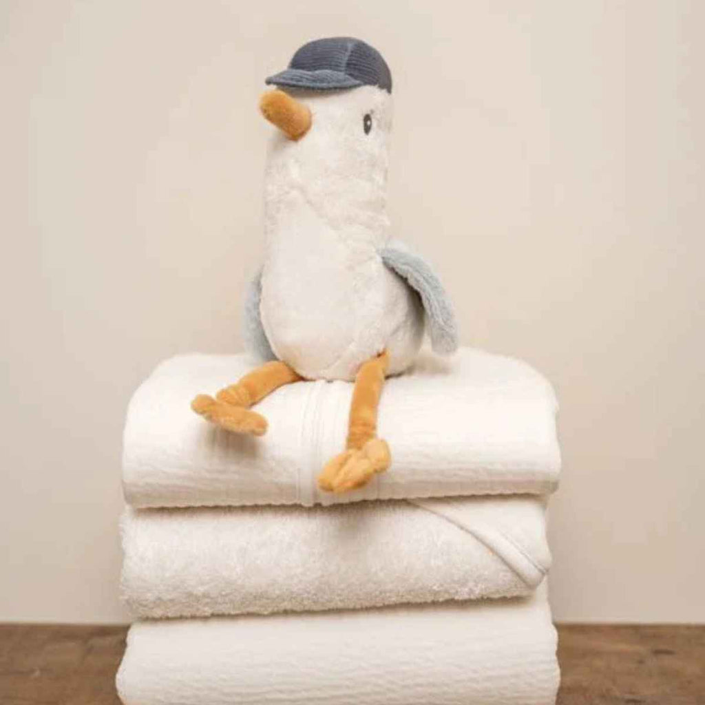 Little Dutch | Plush On Bassinet Summer Blanket | Pure Soft White | ChocoLoons