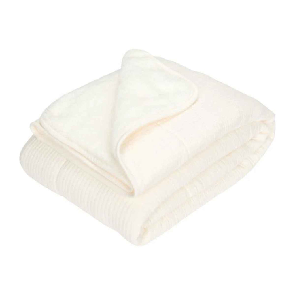 Little Dutch | Bassinet blanket | Pure Soft White | ChocoLoons