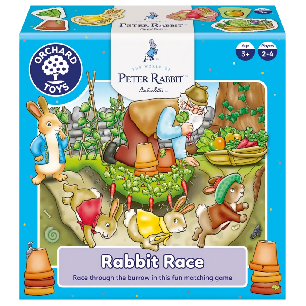 Orchard Toys | Peter Rabbit | Rabbit Race Game | ChocoLoons