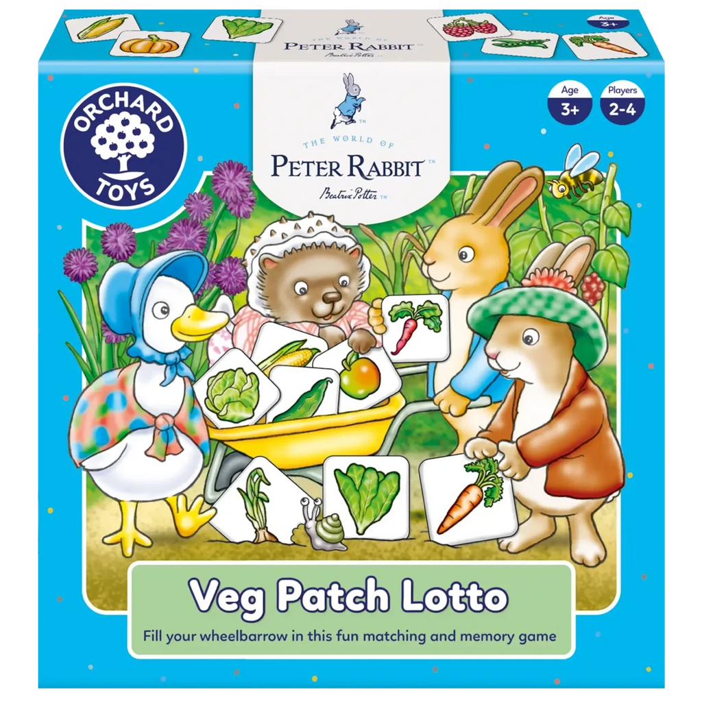 Orchard Toys | Peter Rabbit | Veg Patch Lotto | ChocoLoons
