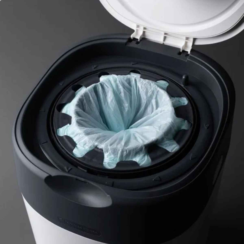 Tommee Tippee | Twist & Click Nappy Disposal Bin | Open | ChocoLoons