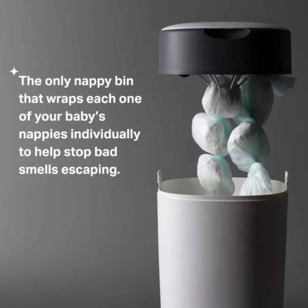Tommee Tippee | Twist & Click Nappy Disposal Bin | Containment | ChocoLoons