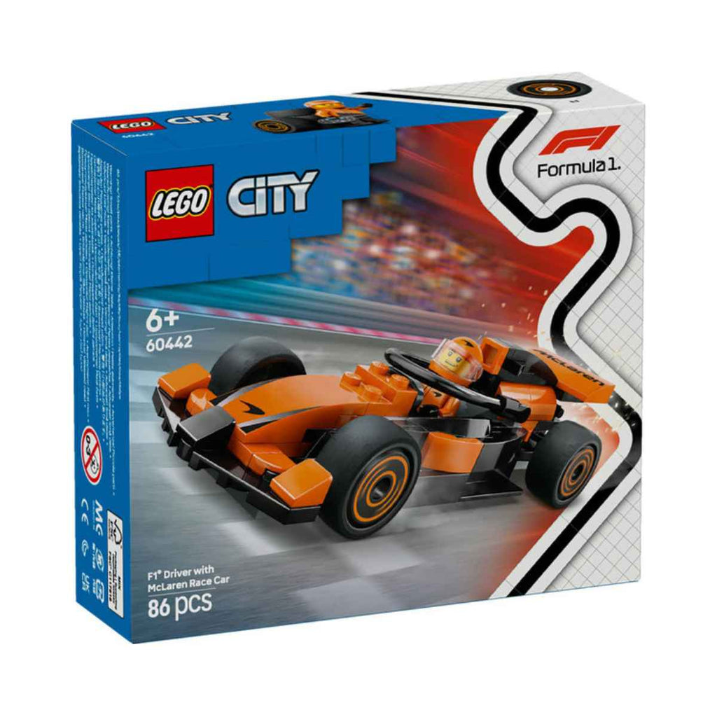 LEGO | City | F1® Driver with McLaren Race Car | ChocoLoons