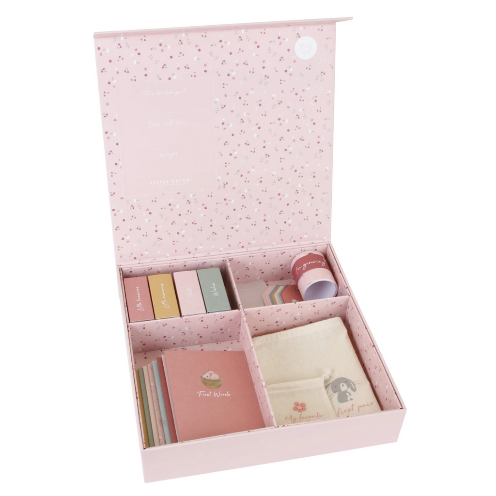 Little Dutch | Flowers & Butterflies Memory Box | Open | ChocoLoons