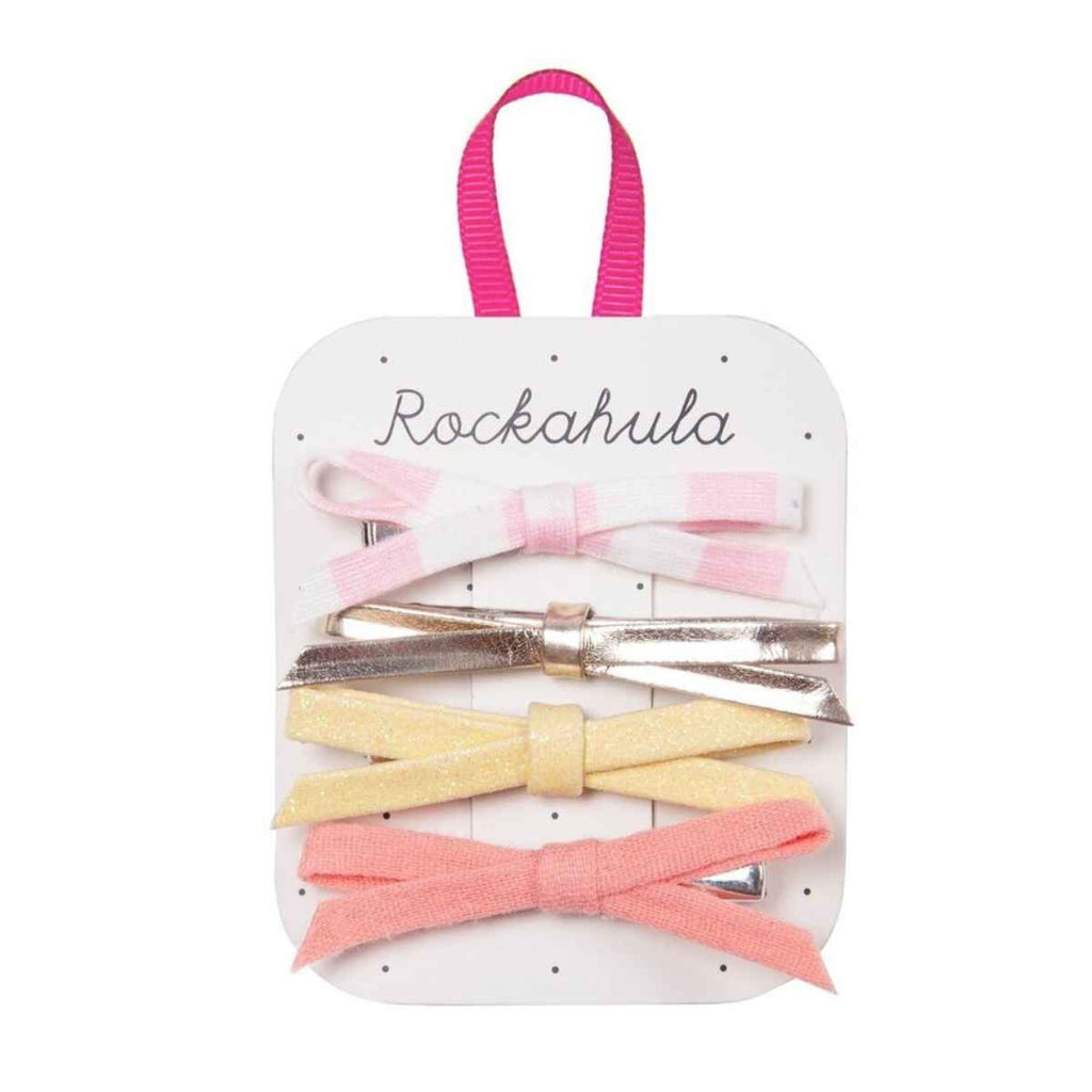 Rockahula Kids | Milkshake Skinny Bow Clips | ChocoLoons