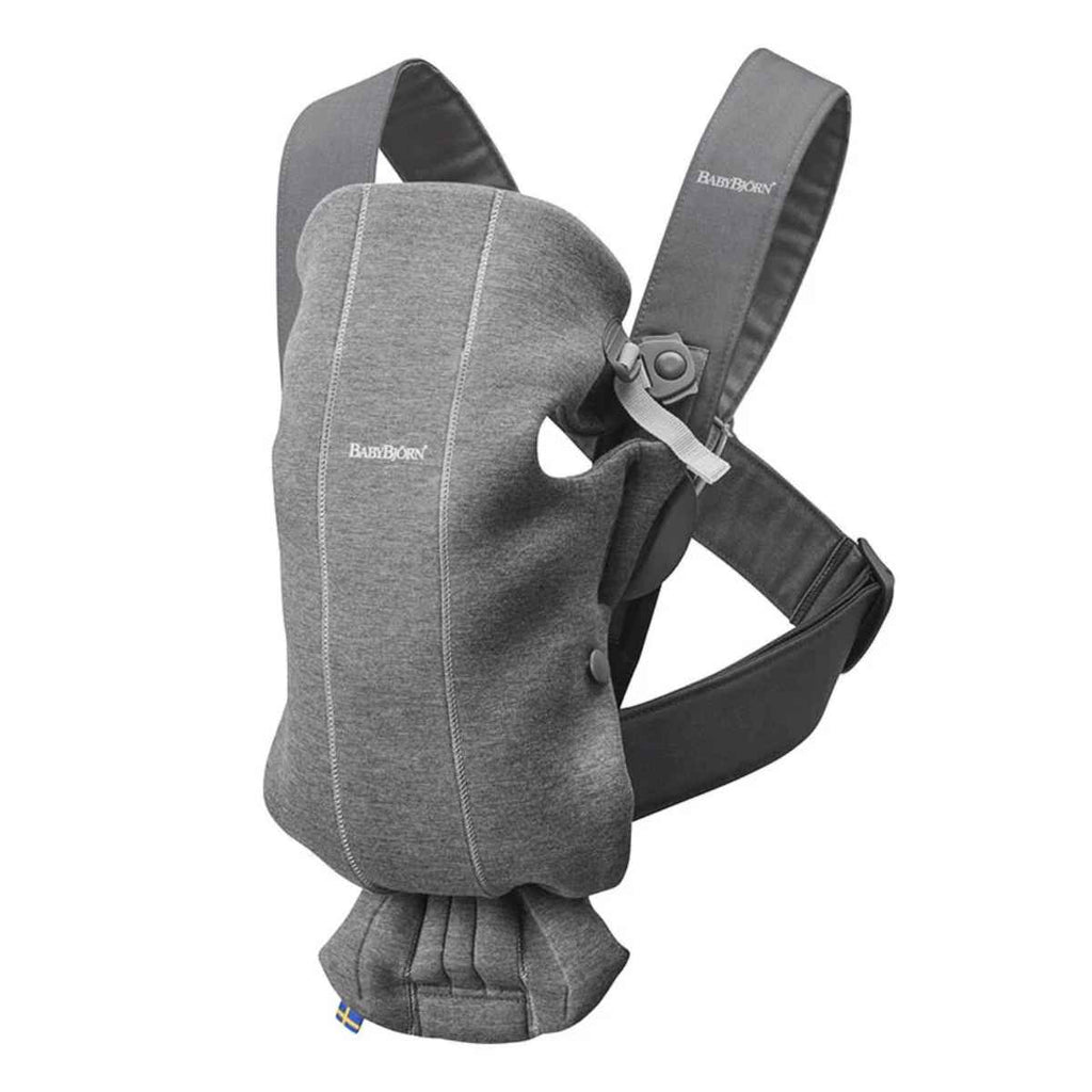 BabyBjörn | Baby Carrier Mini | Dark Grey | 3D Jersey | ChocoLoons