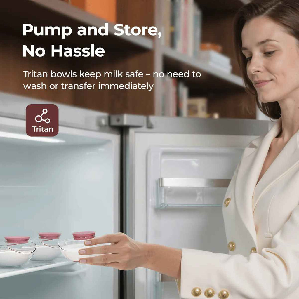 Momcozy | Mobile Flow™ Hands-Free Breast Pump | Storage | ChocoLoons