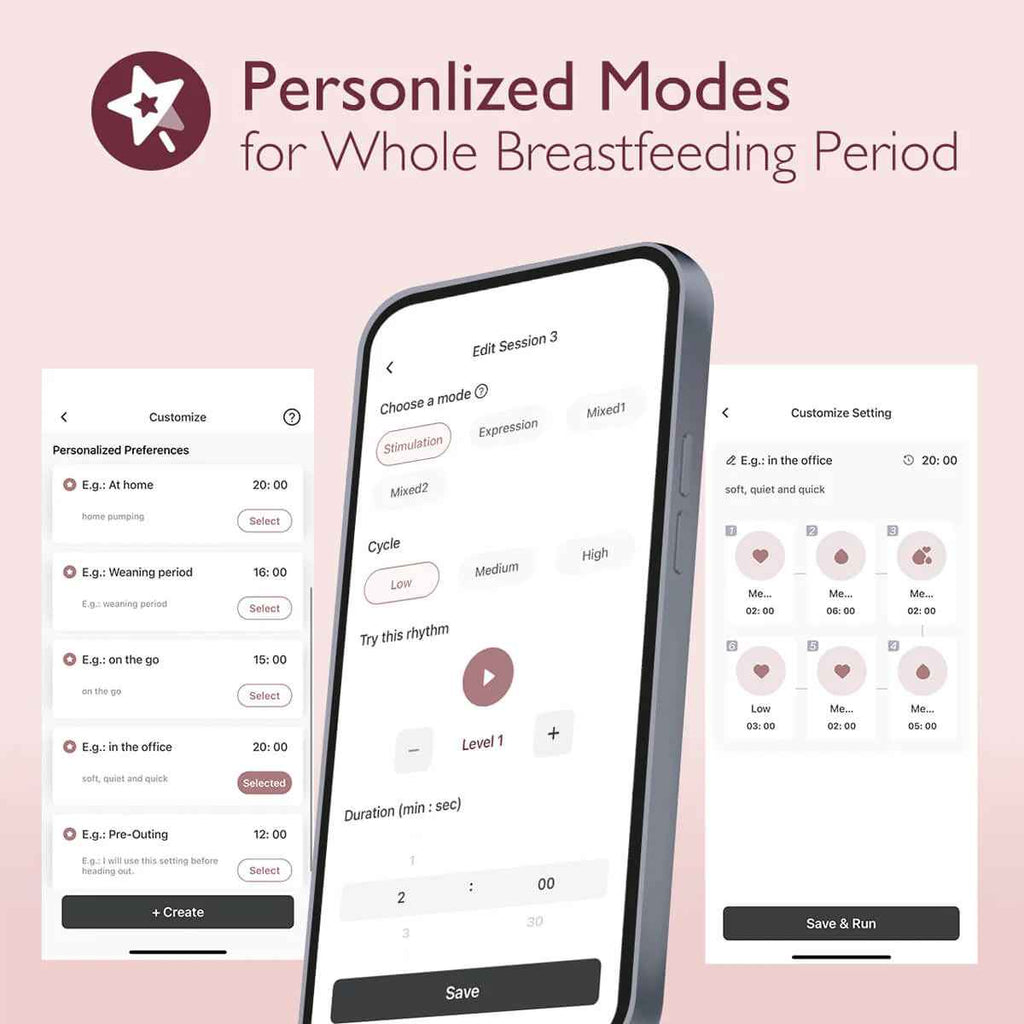 Momcozy | Mobile Flow™ Hands-Free Breast Pump | Personalised Modes | ChocoLoons