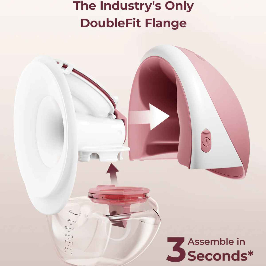Momcozy | Mobile Flow™ Hands-Free Breast Pump | Quick Assembly | ChocoLoons