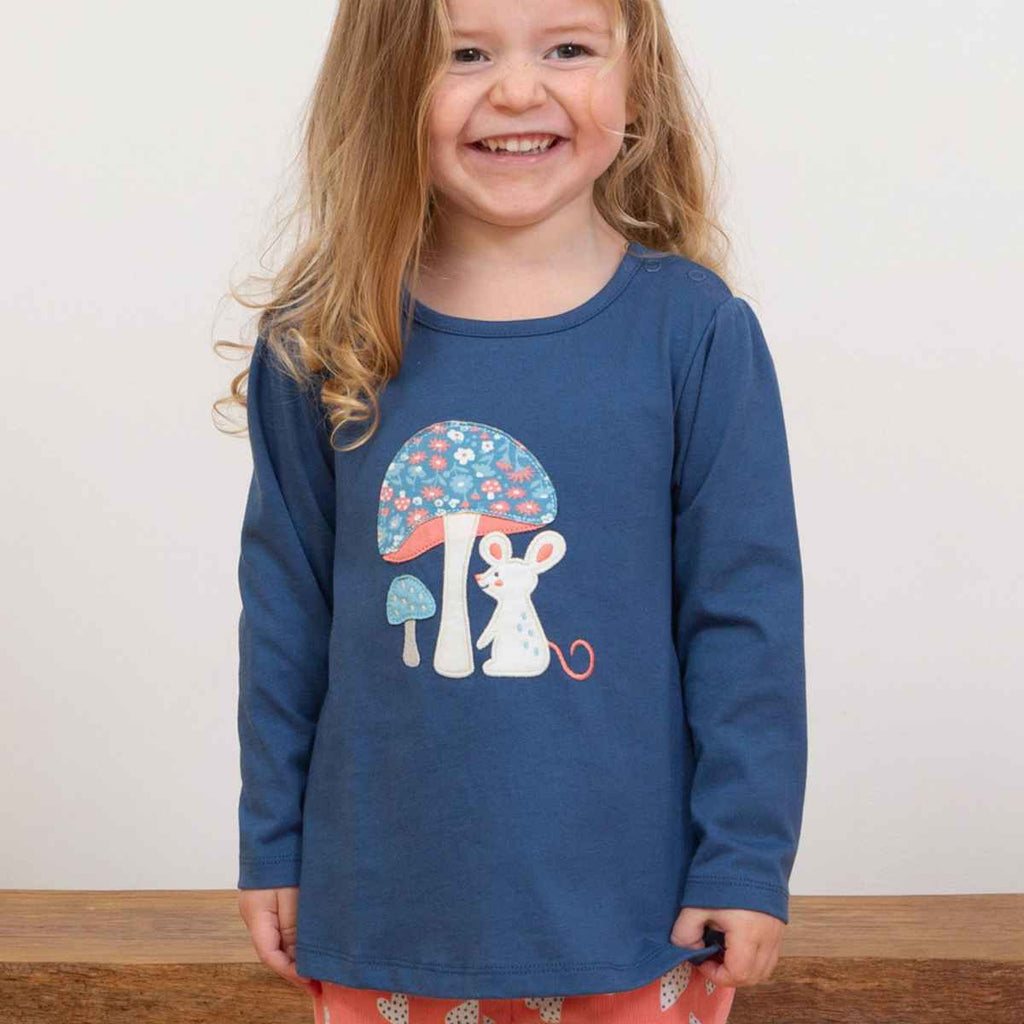 Kite Clothing | Mousey Housey Tunic | Girl Wearing Tunic | ChocoLoons