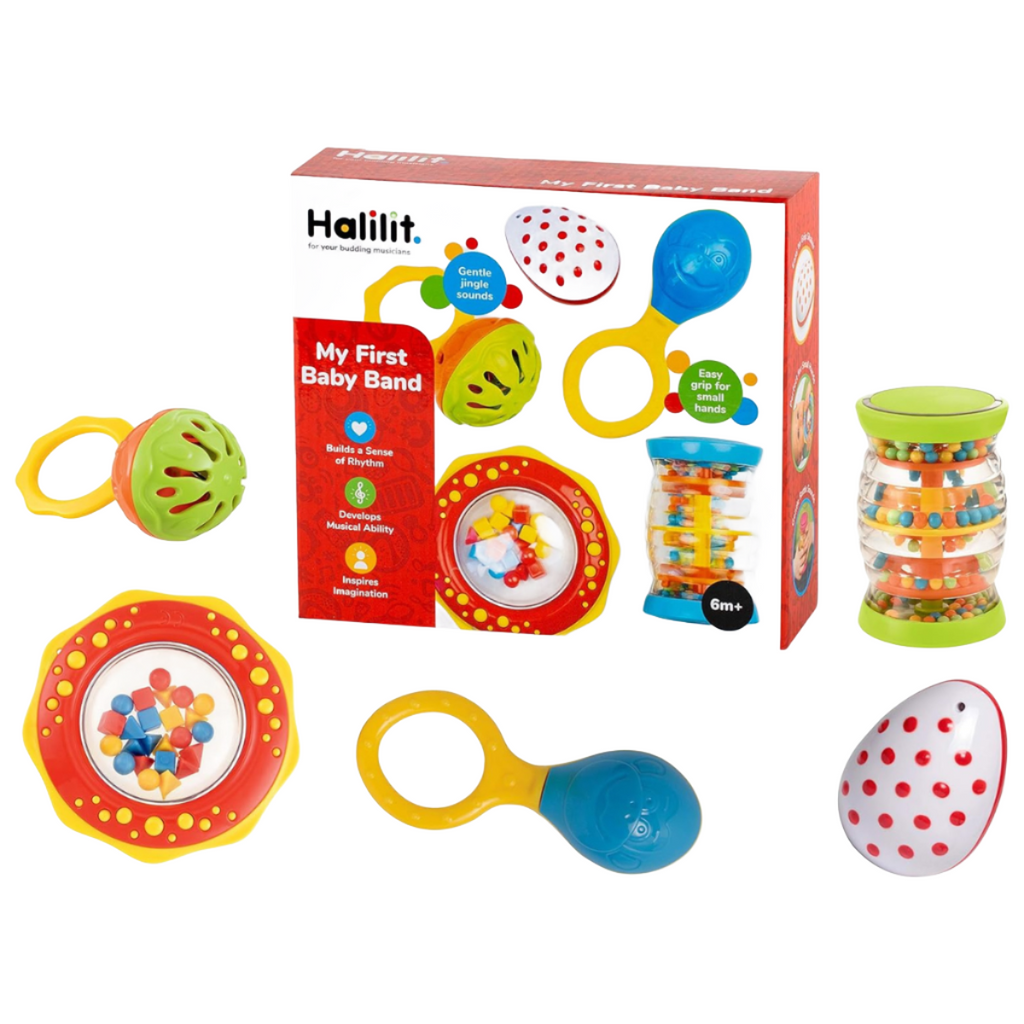 Halilit | My First Baby Band | Boxed View | Instrumental Toys | ChocoLoons