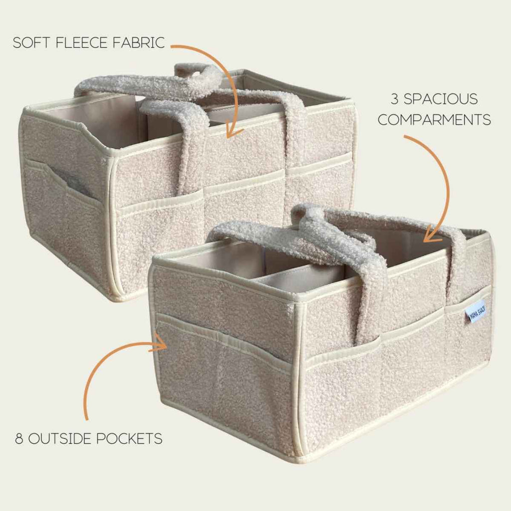 Mama Shack | Nappy Caddy with Pockets | Information | ChocoLoons