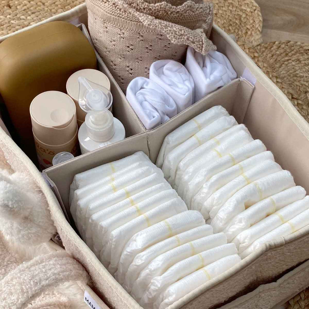 Mama Shack | Nappy Caddy with Pockets | ChocoLoons