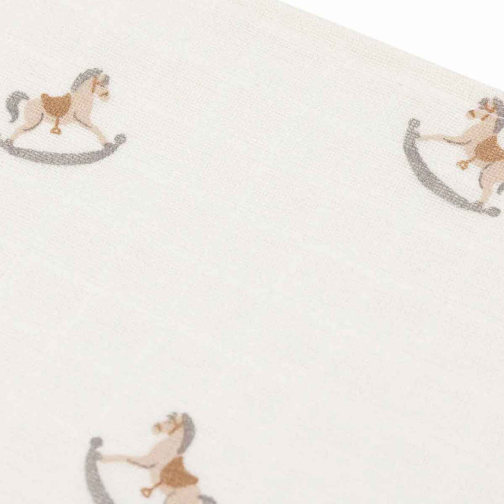 Jollein | Cloth Muslin | Nostalgic Ride | Close Up | ChocoLoons